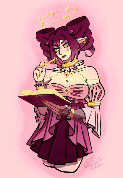 Cosmosia Starling Halfbody Reading Book