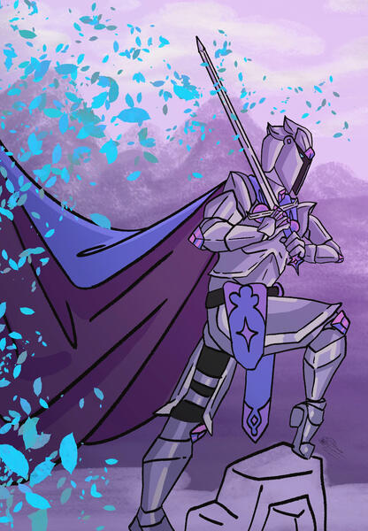 Artfight 2026 Knight Woman